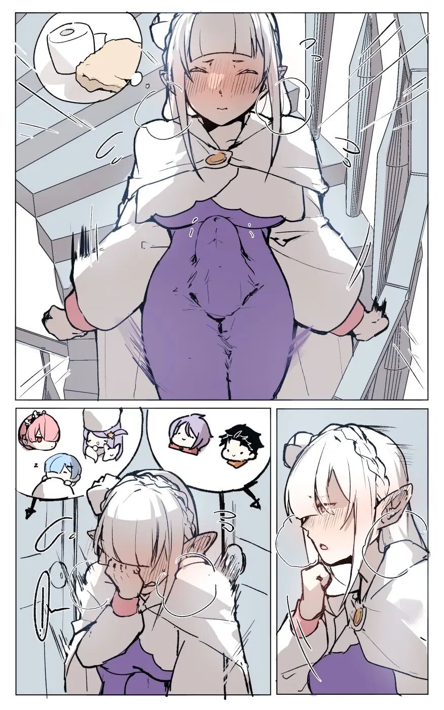 Emilia's Trouble At The Watchtower Chapter 1000 Page 5